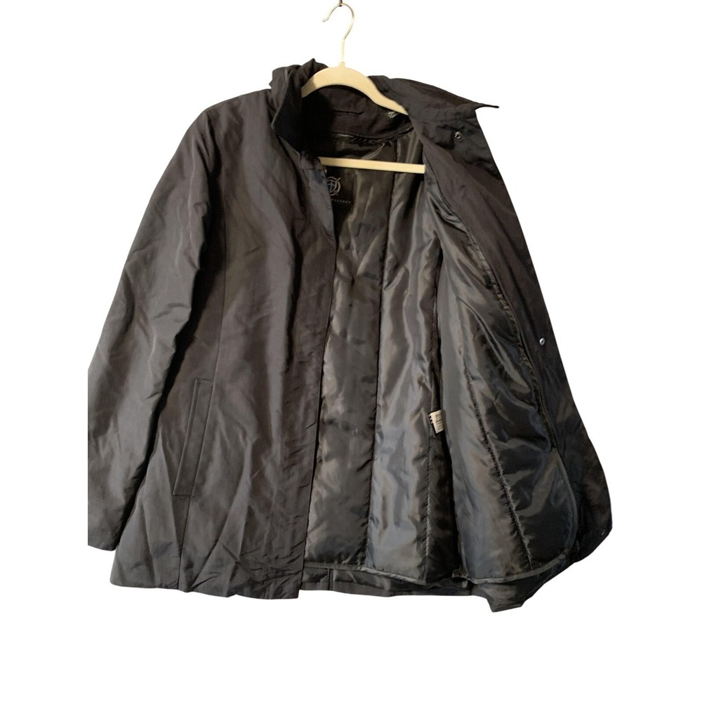 William Walker Jacket Mens Medium Hooded Parka Coat‎ Water Resistant Regular Fit - Picture 4 of 14